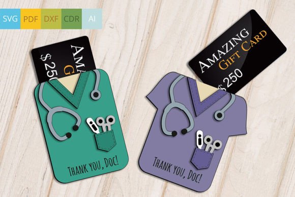 A Designer's Review of the Doctor Nurse Money Holder SVG