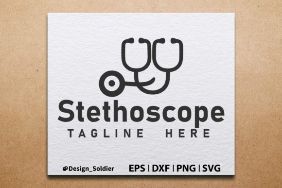 A Designer's Review of the Exquisite Stethoscope Logo