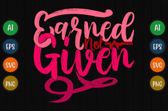 A Designer’s Take on the Earned Not Given Embroidery