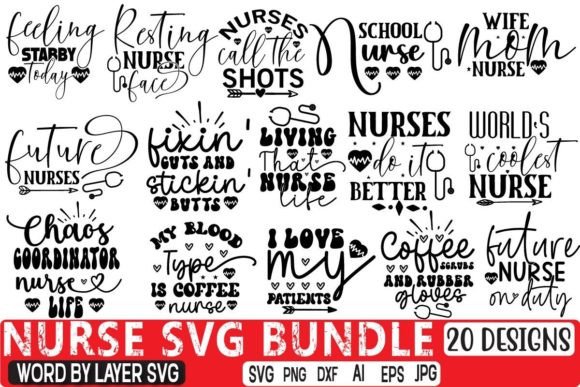 A Nurse SVG Bundle for Real-World Embroidery Projects