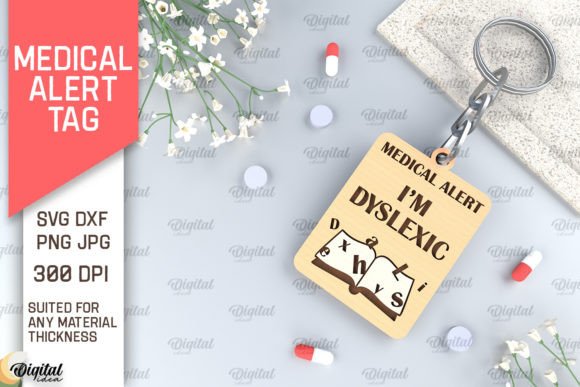 A Practical Review of the Dyslexic Alert Tag Embroidery Design