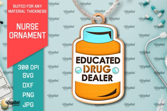 Evaluating the Nurse Wooden Ornament Design for Embroidery