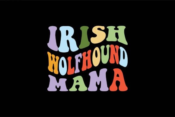 Irish Wolfhound Mama: A Heartwarming Embroidery Design