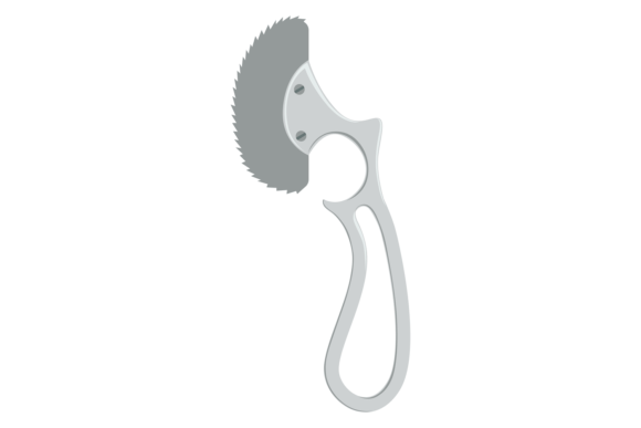Plaster Cutting Instrument Cartoon Icon Review