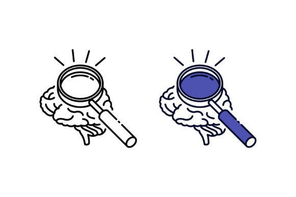 The Brain Magnifying Glass Icon: A Designer's Honest Review